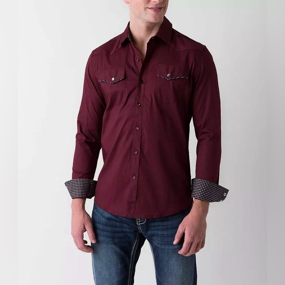 7Diamonds Cherry Bomb Button Down shirt